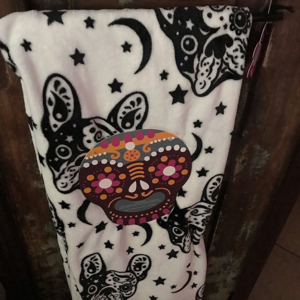 Halloween throw blanket